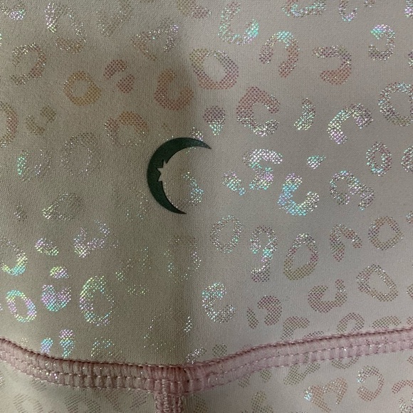 Zyia Active Light n Tight Pink Leopard Unicorn Leggings‎ Size 8-10 - Picture 3 of 4